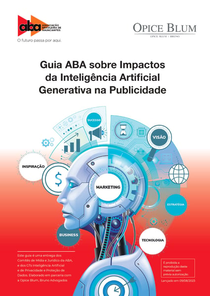 Capa do Guia ABA sobre Impactos da Inteligência Generativa na Publicidade.